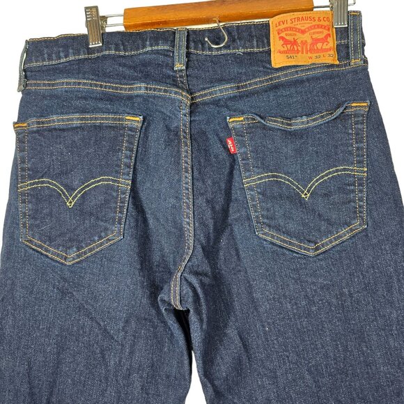 Levi's 541 Blue Jeans 32X32 Straight Leg Denim - Picture 5 of 9